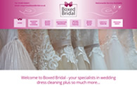 Boxed Bridal website example