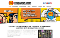 Collection Corner web site example