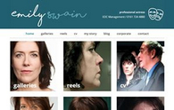 Emily Swain web site example